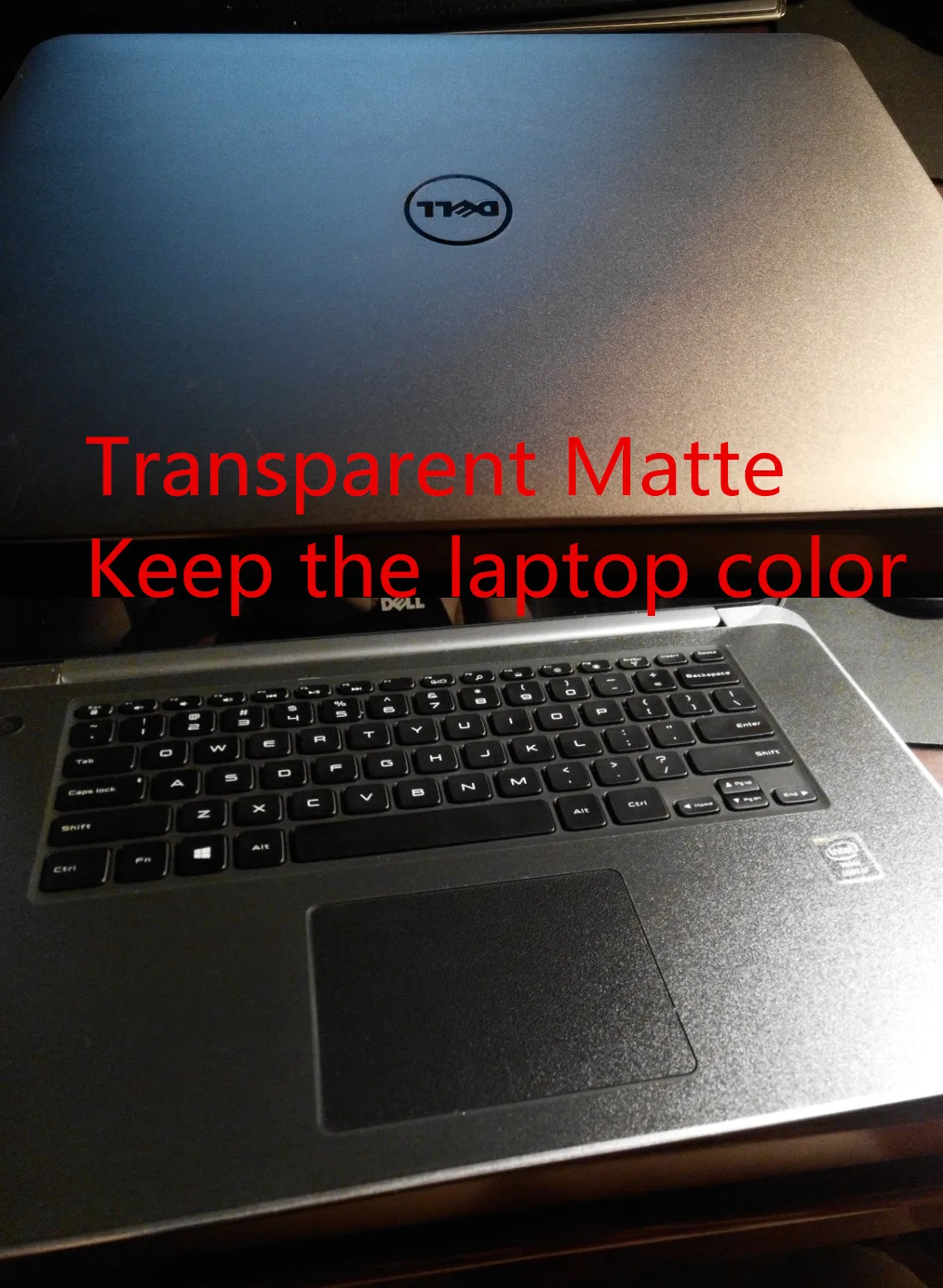 Ноутбук углеродного волокна виниловая кожа Наклейка Обложка для нового Dell XPS 15 9575 15,6"