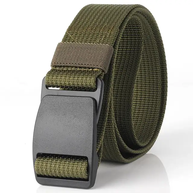 CUKUP Anti Allergy Waistband Belts without Metal Security Nylon Outdoor