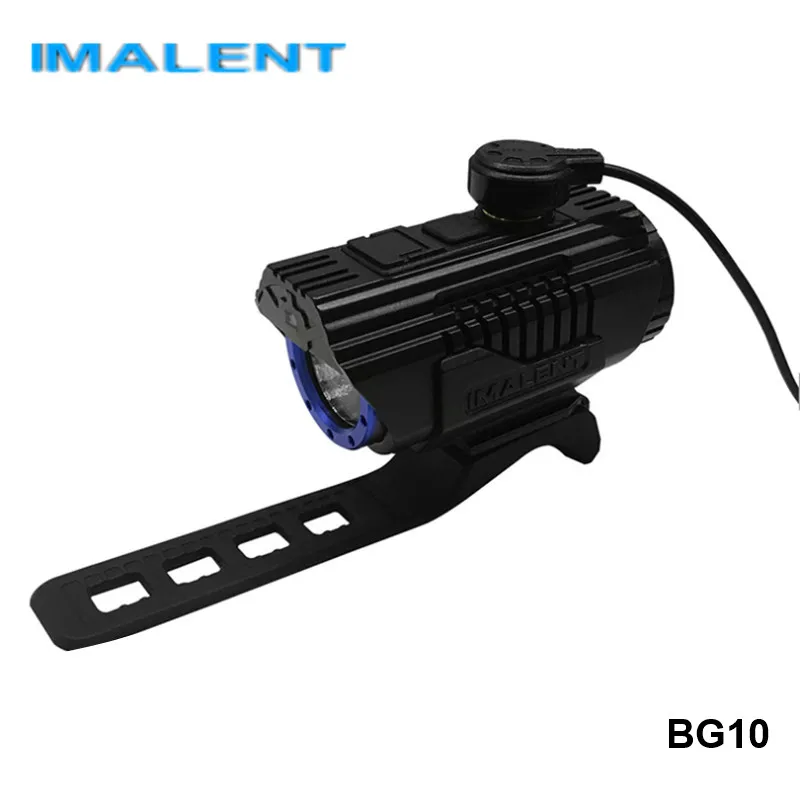 

Imalent BG10 Automatic Brightness Adjustable Rechargeable Bicycle Front Light OLED Screen Magnetic Cree XHP50 LED Cycling Light