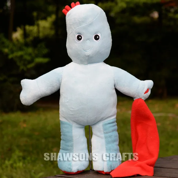 

IN THE NIGHT GARDEN PLUSH STUFFED TOY CHARACTERS IGGLE PIGGLE 17" SOFT DOLL FIGURE