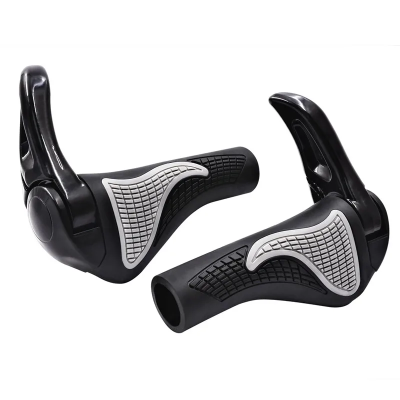 

Durable Anti-slip Rubber Aluminum Alloy Integrated Bicycle Handlebar Grips beatuty design MTB Bikes Handlebar Bicycle Parts