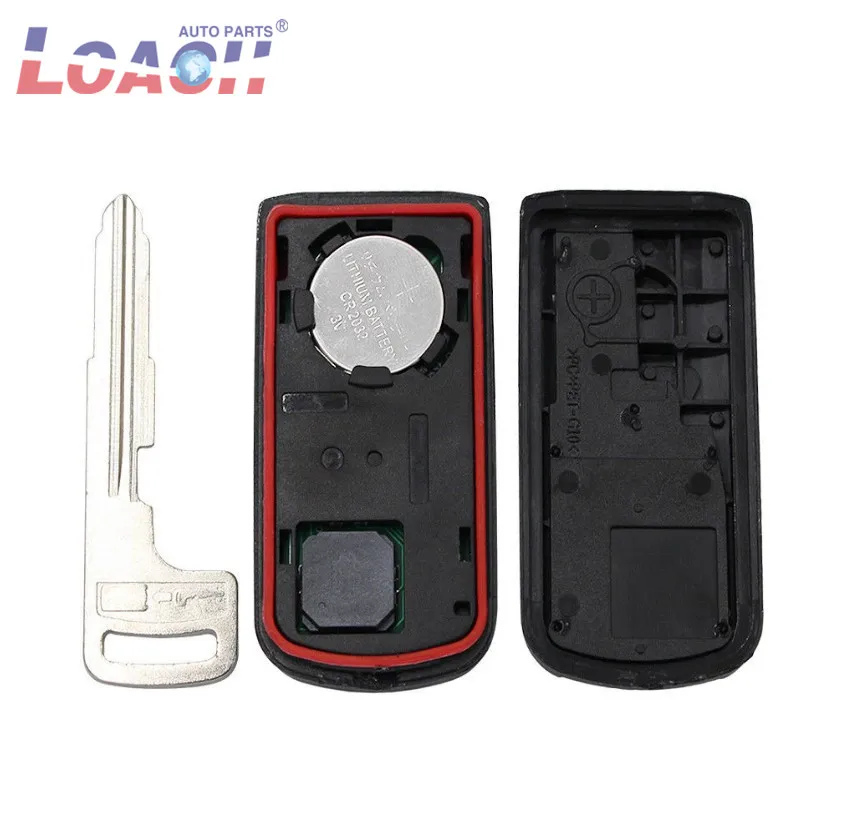 3 кнопки G8D-644M-KEY-E ASX Outlander Sport Pajero Shogun Montero Lancer RVR Автомобильный Дистанционный смарт-ключ костюм для MITSUBISHI