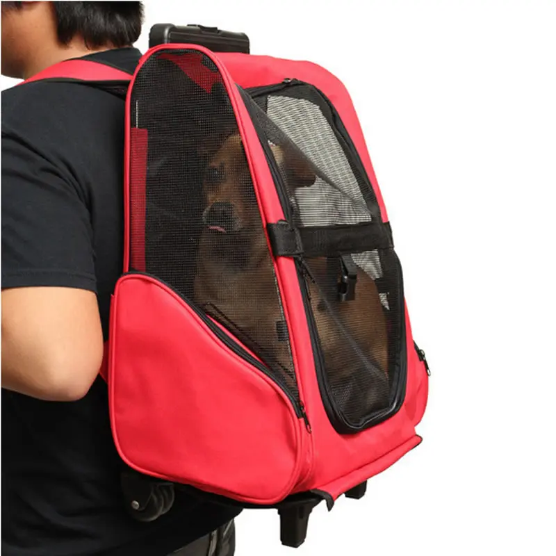 Dog Bag Backpack Trolley Case High Quality Portable Outdoor Pet Cat