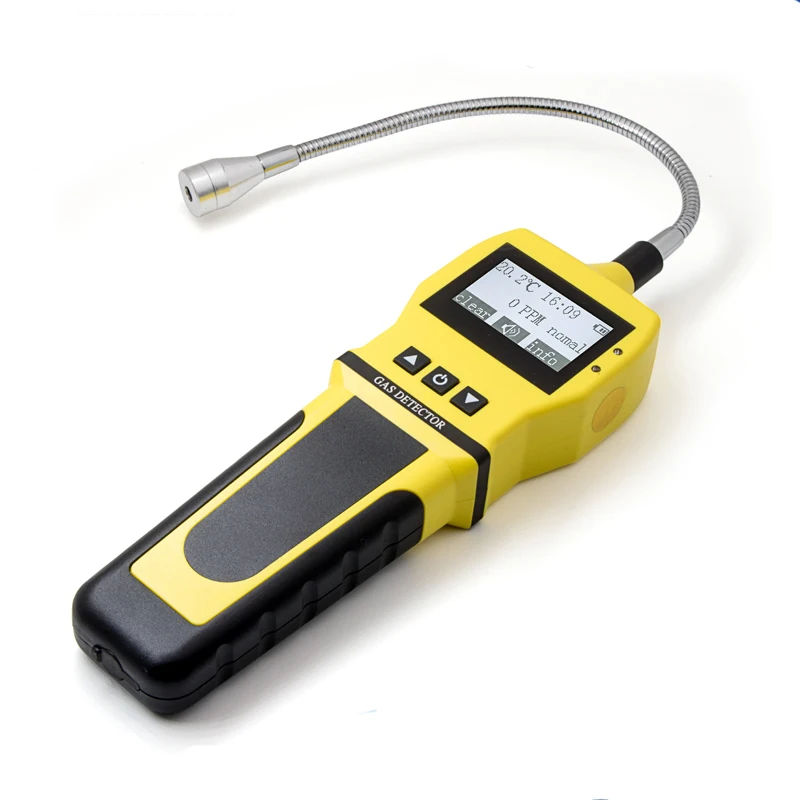 

Portable Formaldehyde Detector Air Quality Monitor Gas Detector Full-function Self-Test Gas Analyzer with Sound-light Alarm