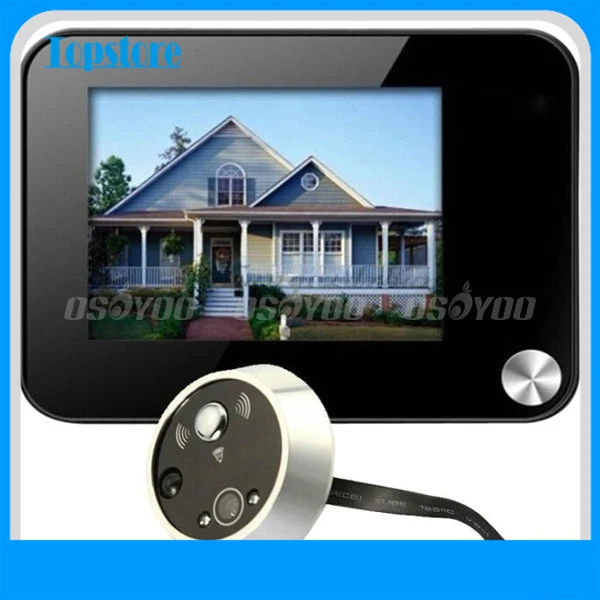 High Quality 3.5&quot Digital Monitor video Door Peephole Viewer Camera Doorbell With Motion Detection Free Shipping &amp Drop |