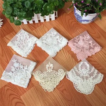 

Luxury Tulle White Lace Embroidery Placemat Dining Mat Dish Pad Coffee Mug Coaster Wedding Doily Tea Cup Towel For Kitchen Table