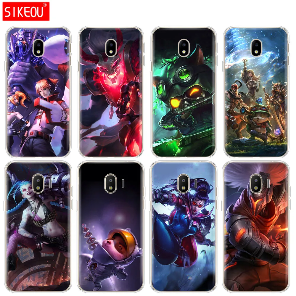 Силиконовый чехол для телефона Samsung Galaxy J3 J5 J7 2017 J330 J530 J730 PRO j2 2018 League of Legends Teemo