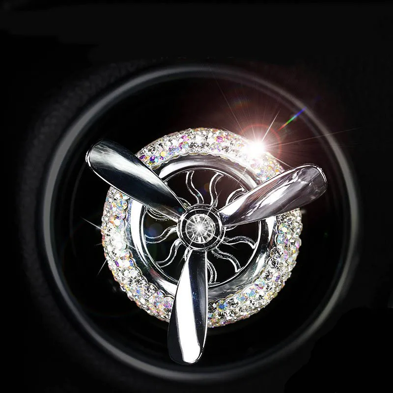Diamond-Car-Air-Freshener-Solid-Fragrance-Smell-Outlet-Vent -Clip-Crystal-Air-Force-2-Propeller-Car-Perfumes-18