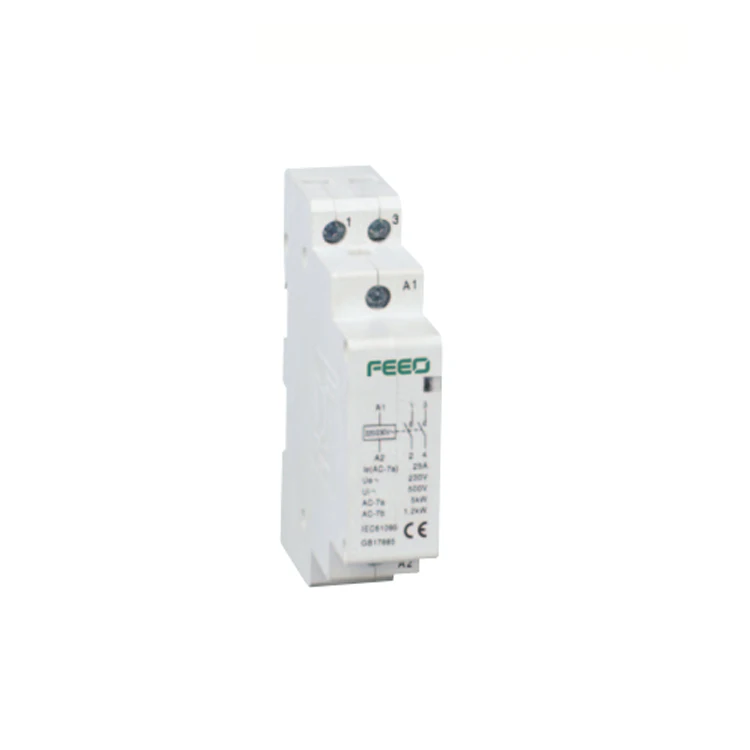 AC MC 2 P 25A 63A бытовой магнитный переключатель на din-рейку