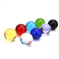 50mm Mixcolor Glas Kugel Magie FengShui Kristall Ball Kristall Briefbeschwerer-in Deko-Kugeln aus Heim und Garten bei