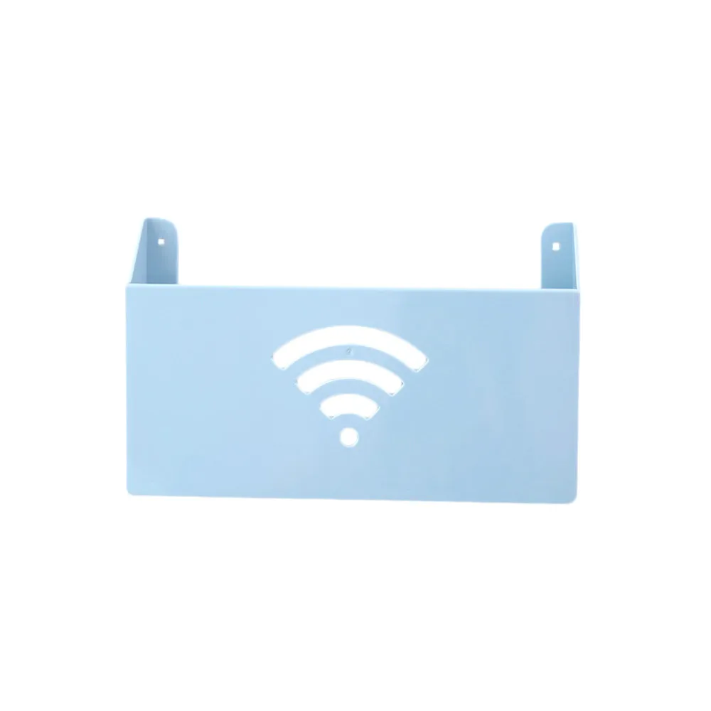 Беспроводной Wi Fi роутер Коробка Для Хранения ПВХ панель полка настенный штекер