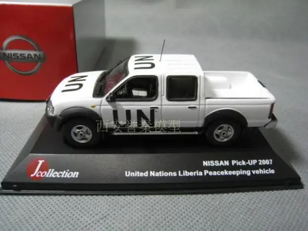 J-коллекция 1:43 NISSAN PICKUP 2007 UN модель автомобиля литая под давлением металлическая игрушка подарок на день рождения для детей мальчика