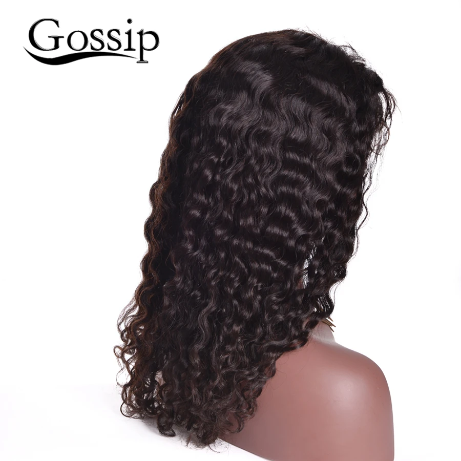 altWater Wave Full Lace Human Hair Wigs For Black Women Brazilian Curly Full Lace Wigs With Baby Hair Lace Front Human Hair Wigs