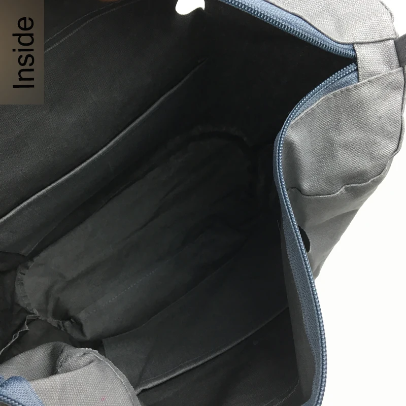 Classic Mini Size waterproof Solid Canvas Insert Inner Lining Insert Zipper Pocket for Obag O Bag handbag Silicone bag