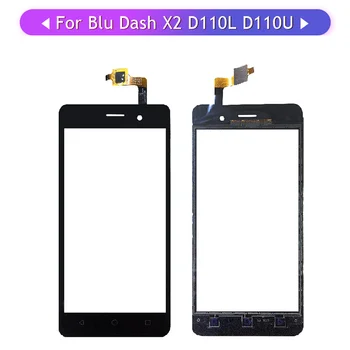 

20PCS Touch Screen For Blu Dash X2 D110 D110L D110U Touch Screen Touch Panel Front Glass Touch Sensor Digitizer For Blu D110