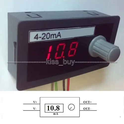 Tracking number DC 12V 24V 4-20mA Signal Source Generator Board Constant Current 0.01mA | Электроника