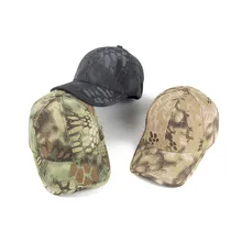 Новая Мода Cobra Камуфляж Повседневная шляпа для отца Мужчины Женщины Высококачественная камуфляжная бейсболка армейская Кепка Snapback Тактический головной убор Кепка