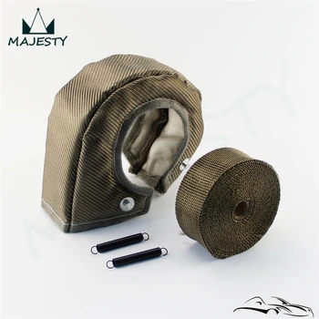 

T4 BASALT TURBO TURBINE HEAT-WRAP BLANKET +30FT Downpipe Header Wrap Tape T 4