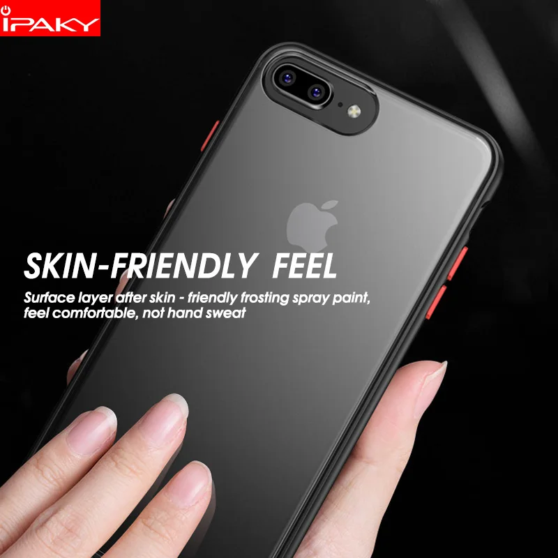 Чехол для iPhone 8 7 Plus Magic Shadow IPAKY 6 6s цветные кнопки мягкий бампер ударопрочный чехол