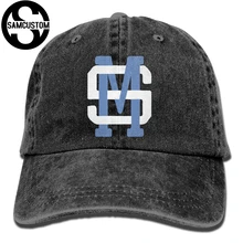 SAMCUSTOM Шон Мендес 3D творческая личность Потертая джинсовая ткань Шапки на осенне-летний сезон Для мужчин Для женщин от солнца для игры в гольф, хоккейные кепки