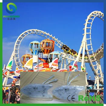 

color change 20pcs funfair led pixel module 18leds smd 5050 led pixel amusement light ic chip programable