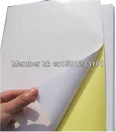 A4-blank-White-glossy-strong-adhesive-paper-label-sheets-for-laser ...