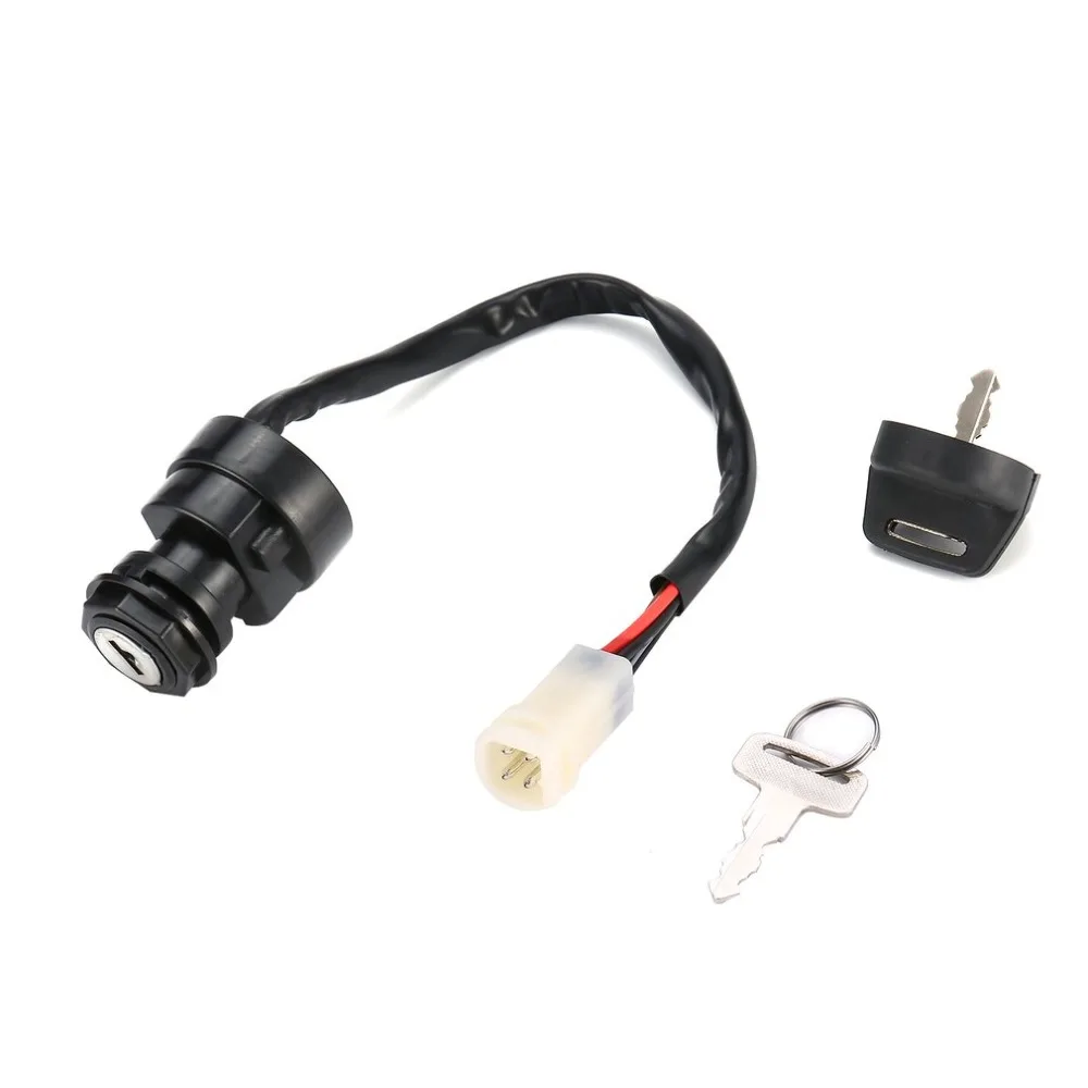 Ignition Key Switch Yamaha YFM80 Moto YFM100 Champ YFA125 Breeze YFM225 Moto