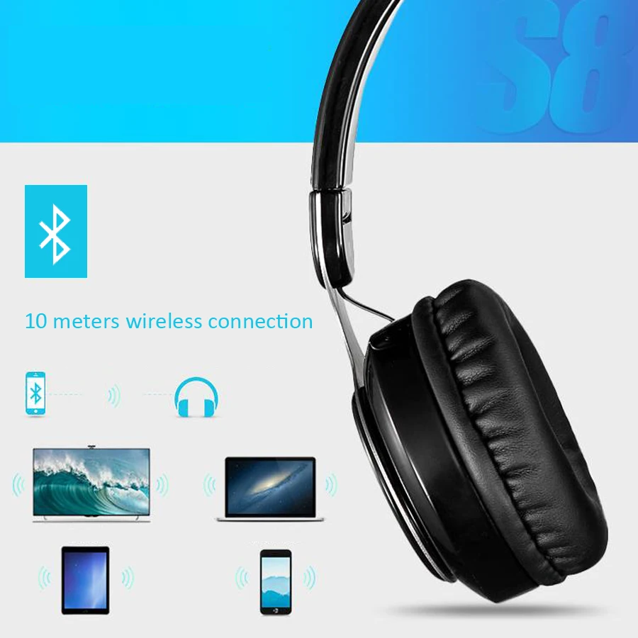 Беспроводные Bluetooth наушники беспроводная гарнитура 4 1 Hi Fi стерео сабвуфер