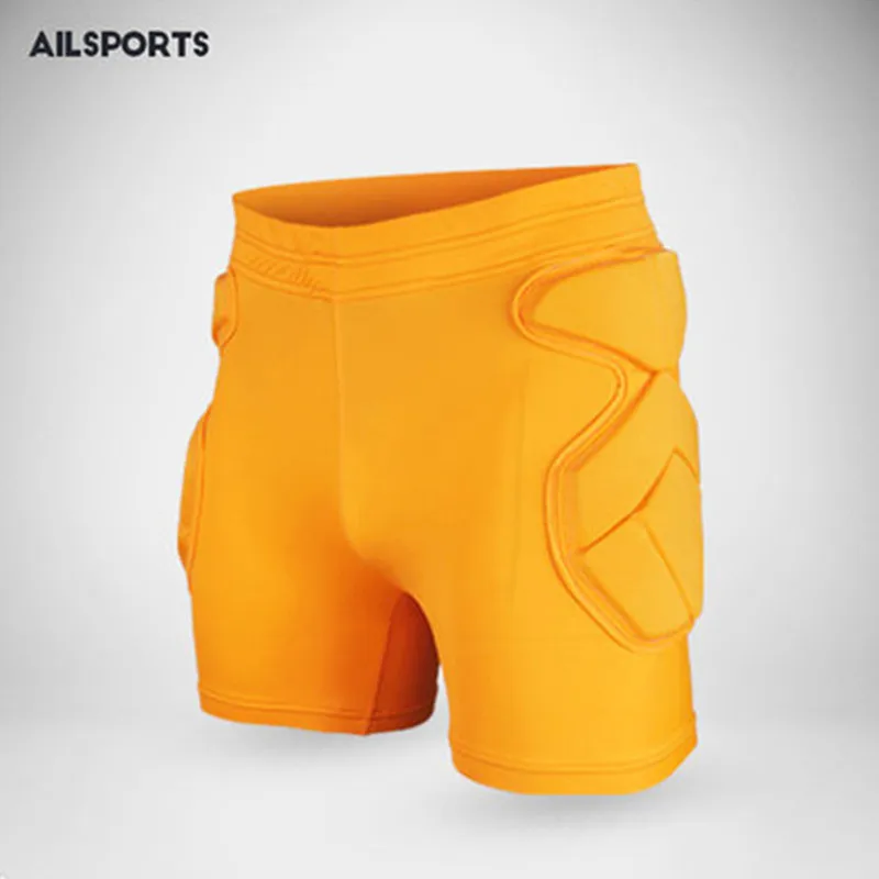 Professional Sports Safety Hip Pad Padded Soccer Shorts Skateboard Goalkeeper Shorts Football Helmet Thicken EVA Sponge Guard men shorts,team uniform sets