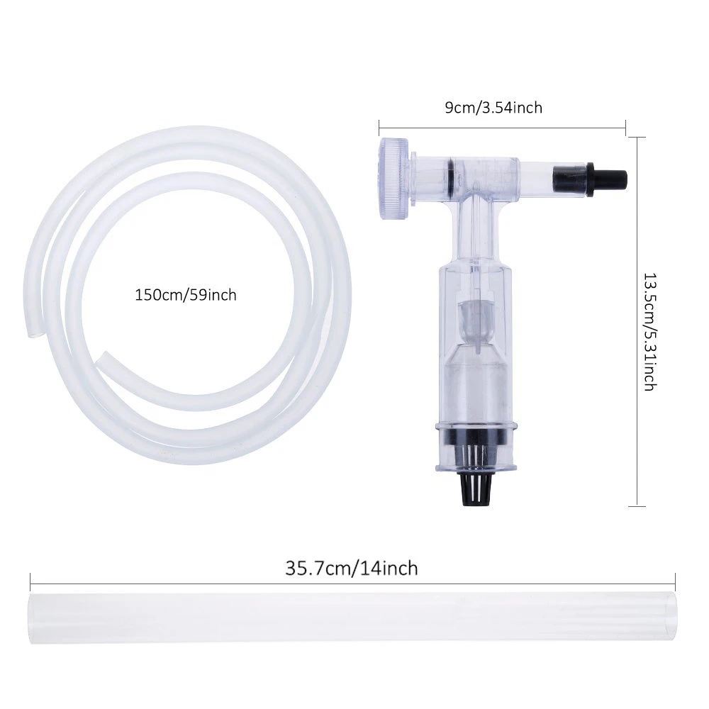 Практичный аквариума набор для чистки, чистки гравий насос с фильтром, аквариум Гравий вакуумный Сифон, средство для чистки от песка