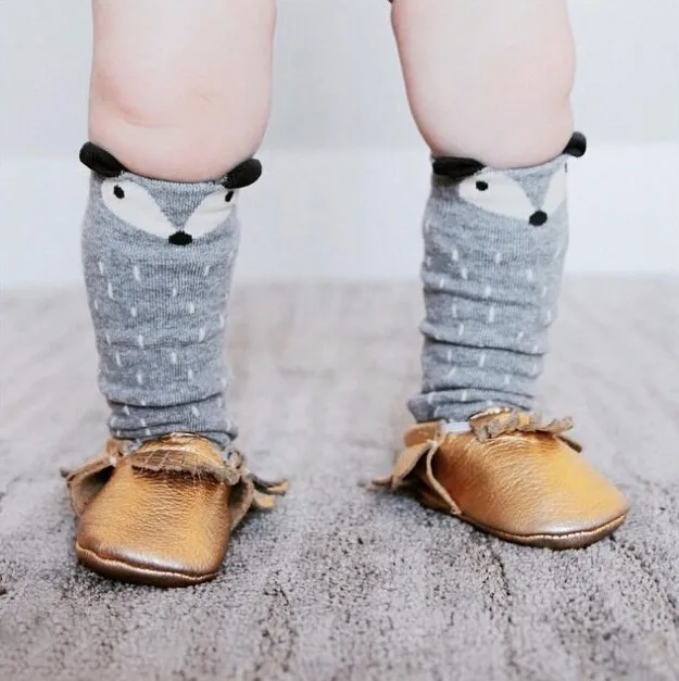 Chaussette Enfants/гольфы для малышей теплые детские носки с животными для новорожденных детские носки нескользящие носки для девочек зимние