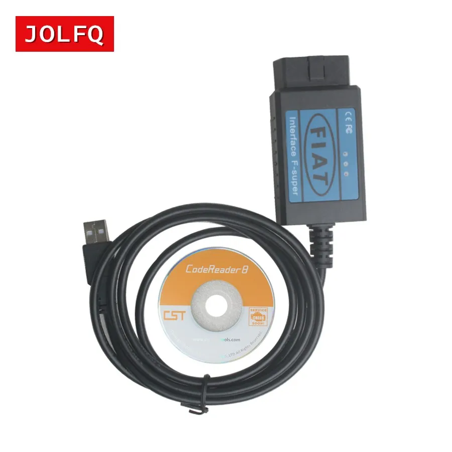 

2018 High Quality For Fiat Scanner Professional Car Diagnostic Tool F-SCAN OBD2 OBD 2 connector Code Scan tool