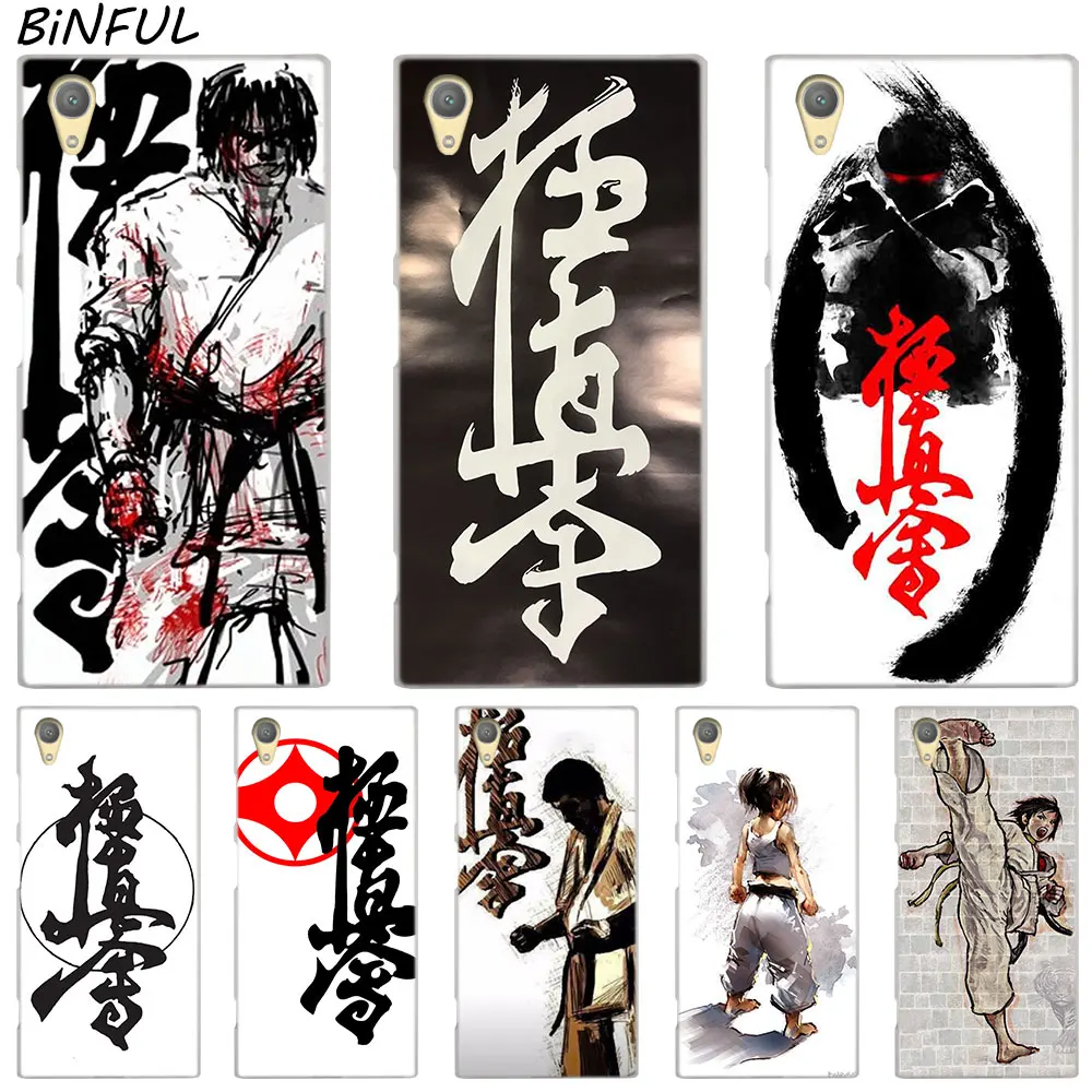 Oyama Kyokushin Karate Прозрачный чехол для Sony Xperia Z3 Z5 Premium M4 Aqua M5 X XA XA1 C4 C5 E4 E5 XZ XZ2 Compact Plus |