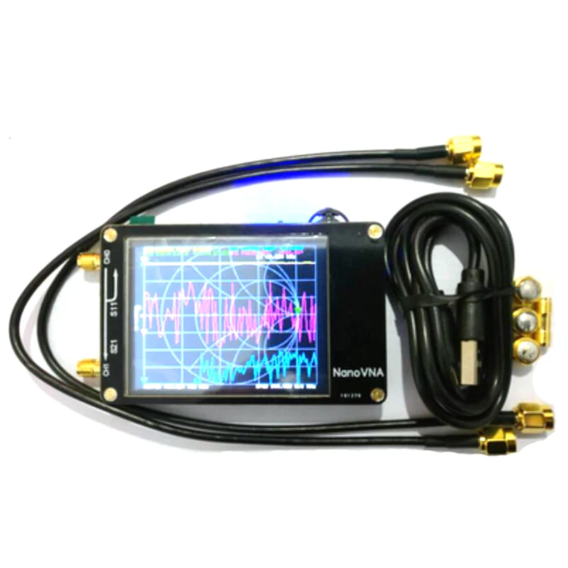 NanoVNA векторный сетевой анализатор коротковолновый MF HF VHF UHF 50KHz ~ 300MHz антенный