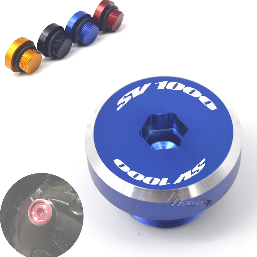 

For SUZUKI SV1000S SV 1000S SV1000 2002-2006 Motorcycle Accessories Oil Filler Cover Screw Plug Cap Bolt