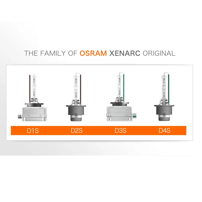 OSRAM D1S D2S D3S D4S 66140 66240 66340 66440 CLC 12V 35W Классическая оригинальная запасная часть 4200K HID лампа ксеноновая белая Автомобильная фара