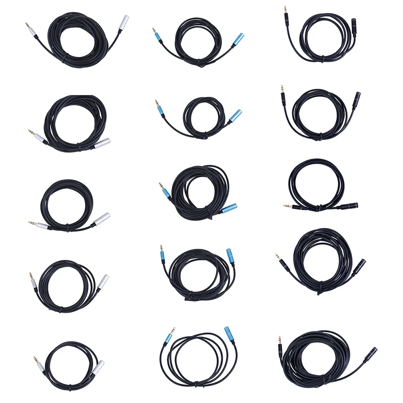Audio Extension Cable Jack 3.5 male to Female earphone Extender Cable for Headphone for Pc