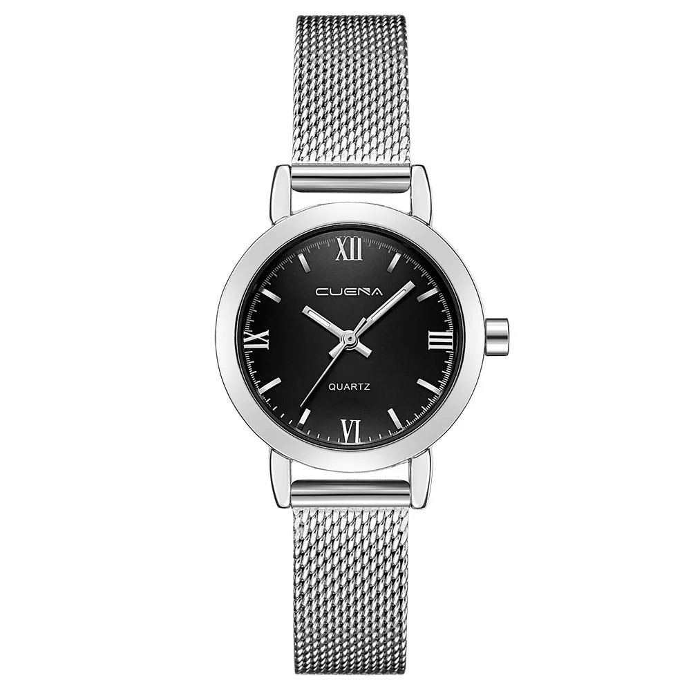 Роскошные модные женские часы из нержавеющей стали аналоговые кварцевые наручные часы браслет relogio feminino женские часы