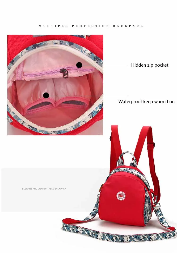 2018 Новое поступление Лидер продаж Мода Водонепроницаемый Baby Care Bag пеленки мешок Baby Care маленький мама рюкзак Мумия материнства мокрый мешок
