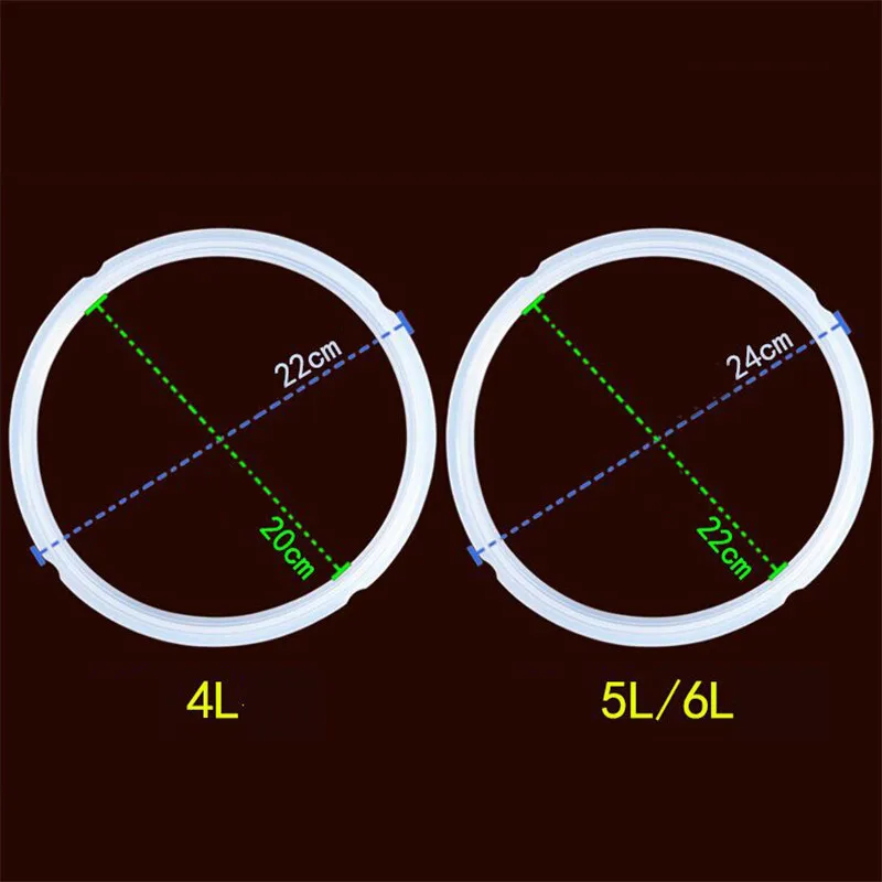 20/24 см практические Давление Плита s белый силиконовой резины уплотнительное кольцо Давление Плита уплотнительное кольцо Кухня Пособия по кулинарии инструменты