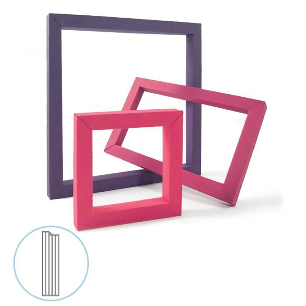 

200*53mm 3D Box Photo Frames Card Metal Cutting Dies 3D DIY Scrapbooking Carbon Craft Die Photo Invitation Cards Decoration