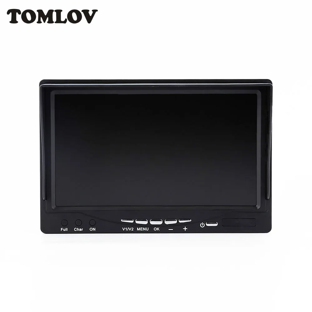 

TOMLOV T-RS2000A 7'' 800x480 FPV Aerial Monitor 5.8GHz 32CH 16:9 Screen 400CD Adjustable Brightness Ratio for DJI Racer 250