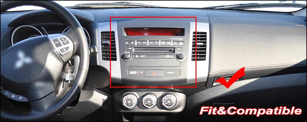 YESSUN 10,4 ''HD супер экран для Mitsubishi Outlander 2006~ 2012 автомобильный Радио Android Carplay gps Navi карты навигации без CD DVD