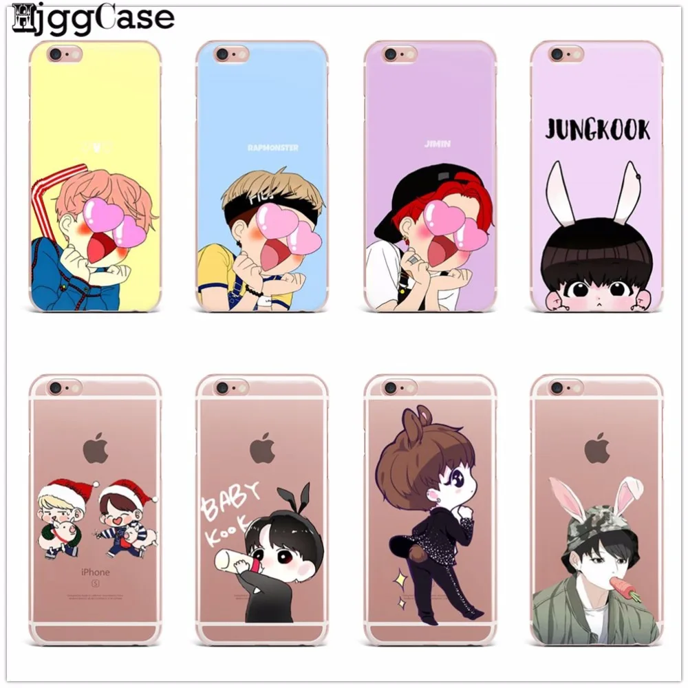 Phone Case Super Star BTS Korea Bangtan Boys Soft For