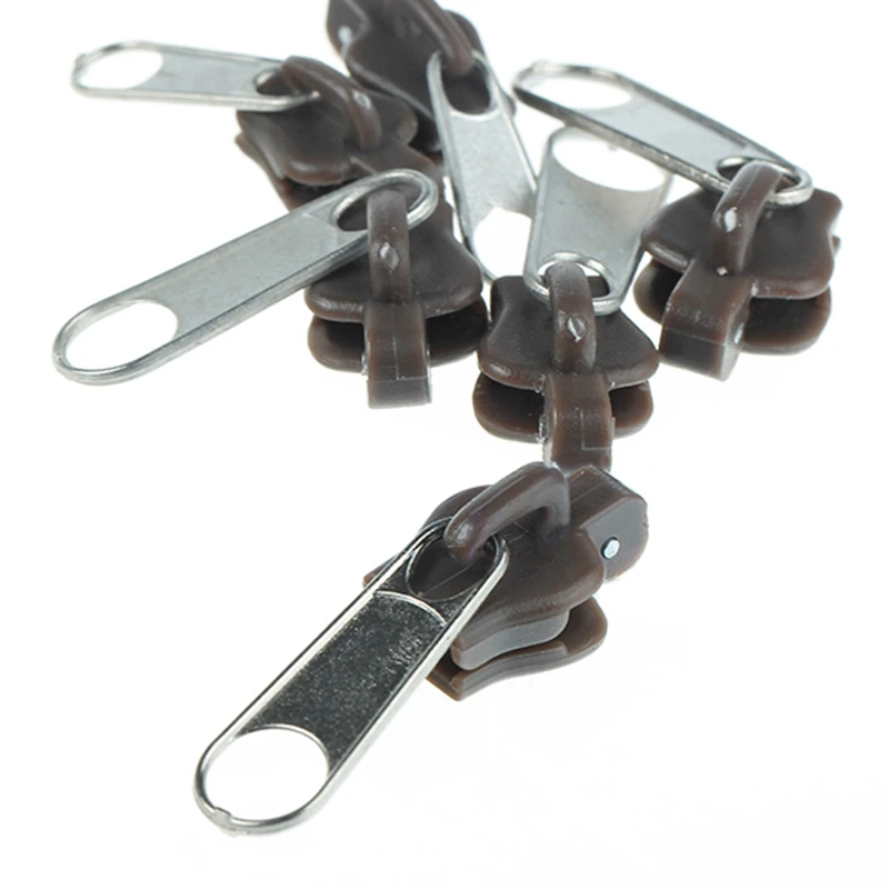

Dropshipping 6PCS/Lot Universal Zipper Slider Puller for Zipper Sizes 3,4,8,8C, 10 Sewing Metal Zipper Slider Puller ZH584
