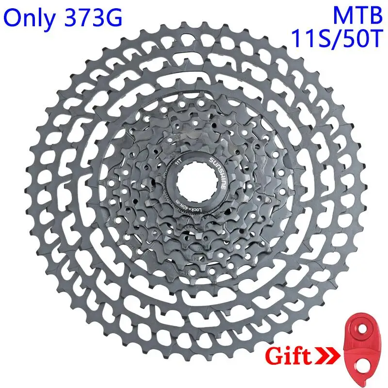 

MTB Cassette 11 Speed 50T Sprockets 373g Ultralight Bike Freewheel 10Speed 11-50T 376G Mountain Bicycle Parts
