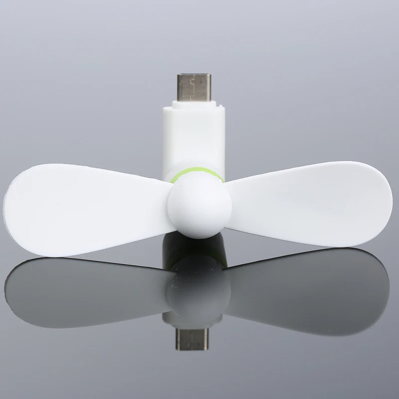 Низкое потребление USB мини Тип C маленький вентилятор для смартфонов 1 Вт Мощность