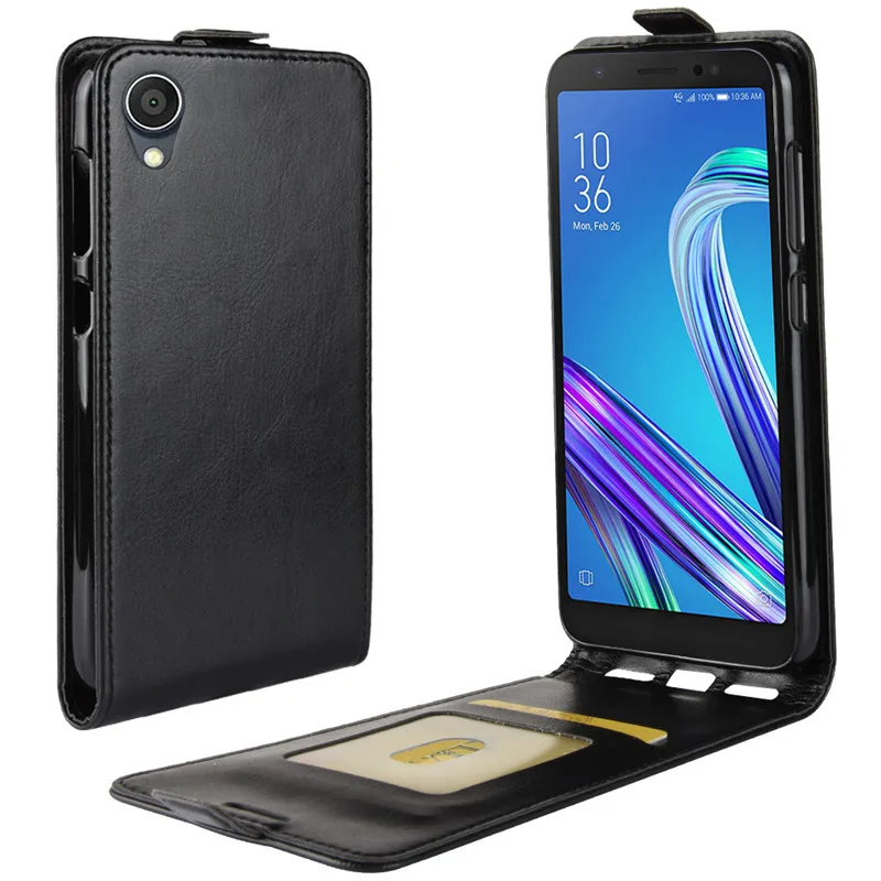 Чехол для Asus ZenFone Live L1 G552KL оригинальный кожаный чехол защитный G 552KL 552 KL флип