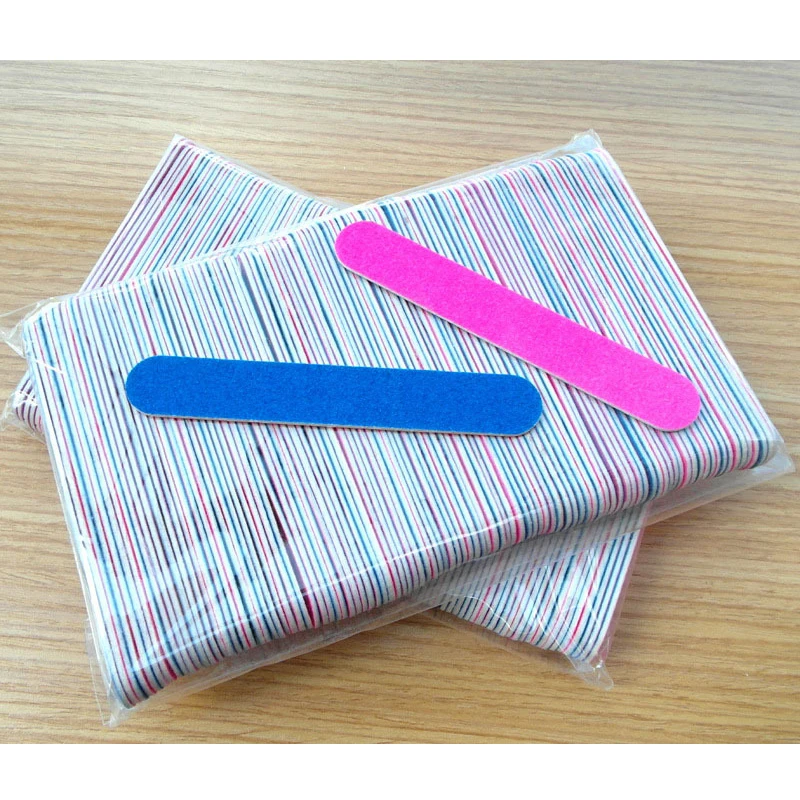 

Sandpaper Nail Files Nail Art Tools Artificial Nail Sandpaper Disposable Cuticle Remover Buffers Slim Crescent Grit Callus P27