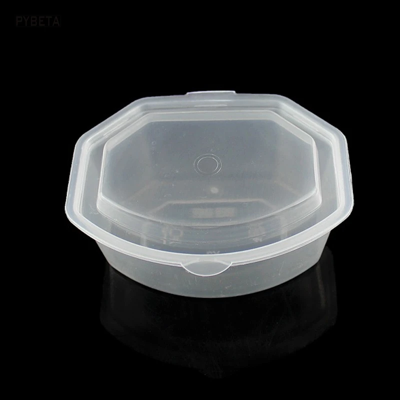 100pcs- 18/25/40/50/75/100ml  Disposable Food grade PP seasoning box tasting cup salad sauce take-out packaging storage boxes